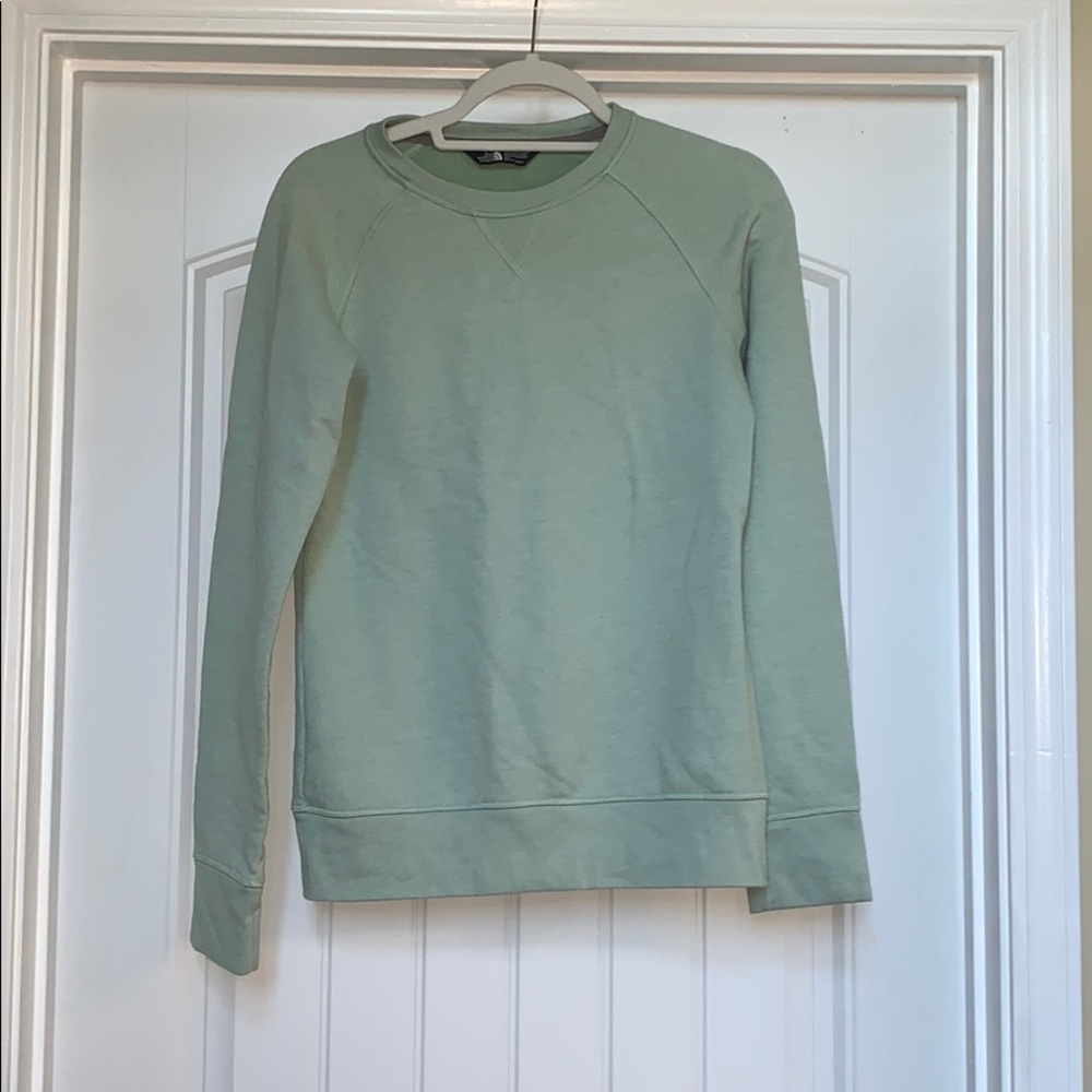 Mint Green North Face Pullover